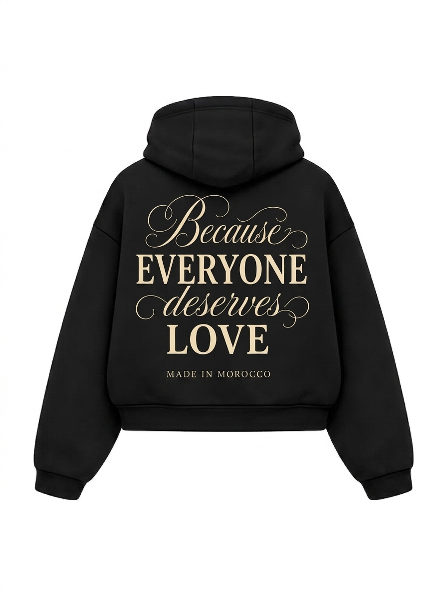 ZWIN Signature Hoodie — Black