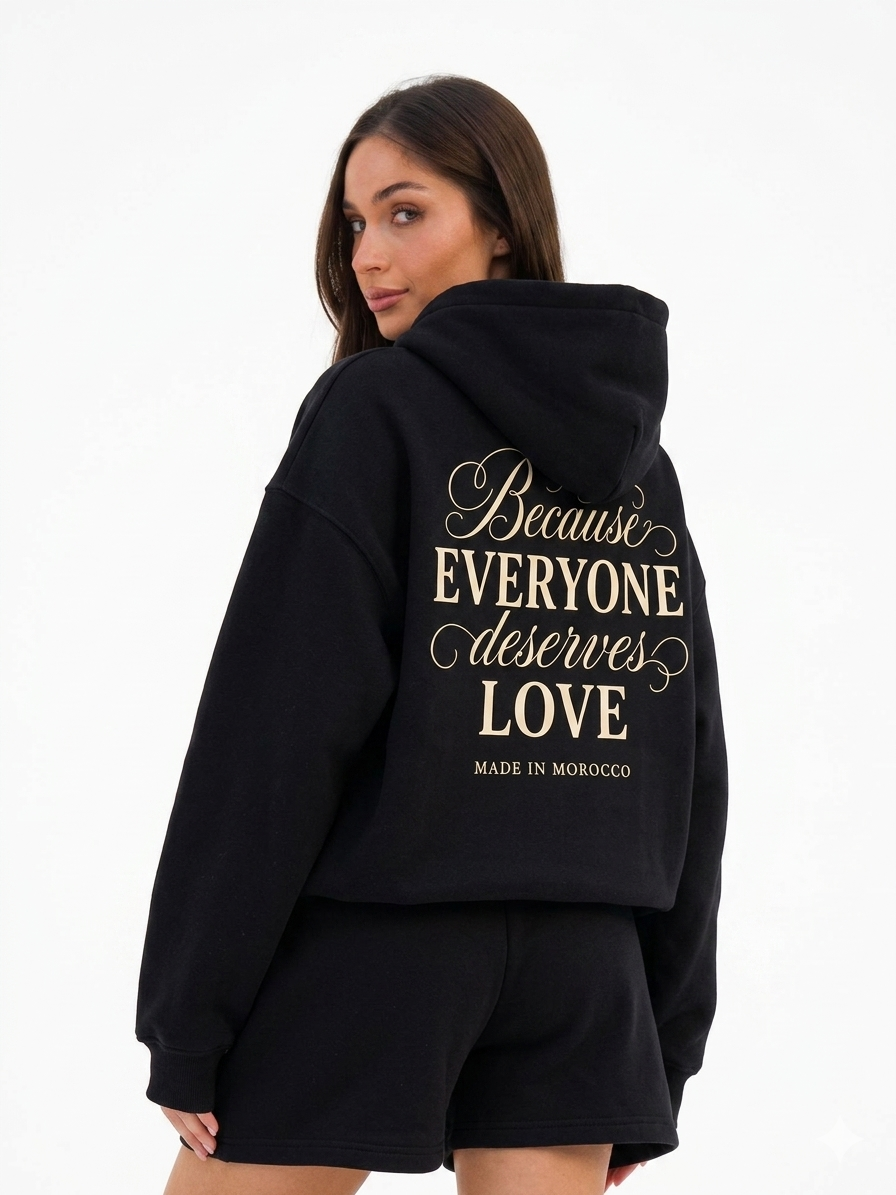 ZWIN Signature Hoodie — Black
