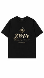 ZWIN Casablanca Signature Oversized T-Shirt - Black Edition